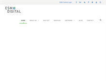 Tablet Screenshot of esmdigital.com